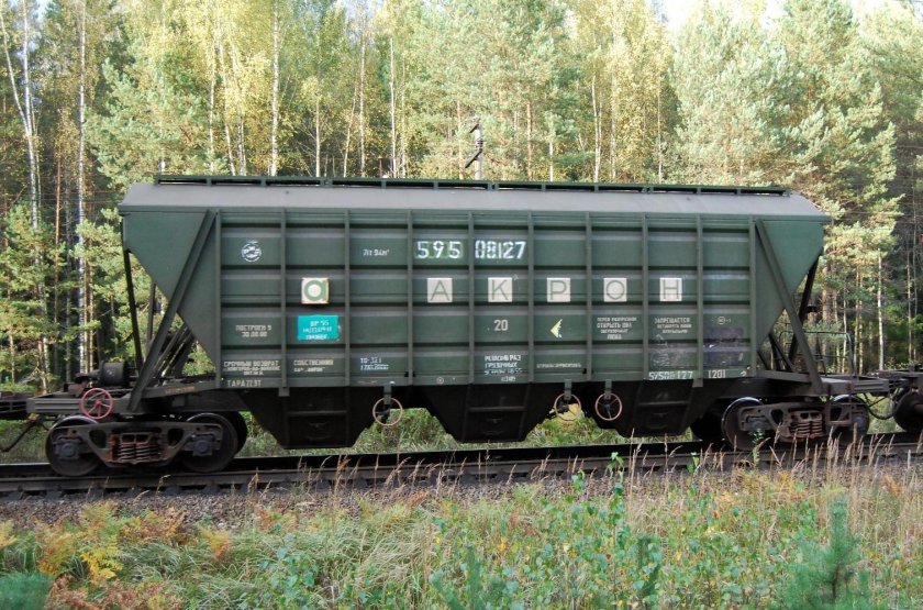 Вагон с цементом