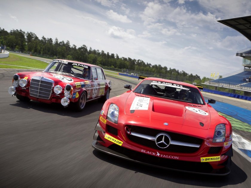 Мерседес Бенц СЛС АМГ гоночный