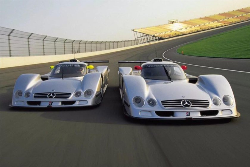 Мерседес CLK GTR Ле ман