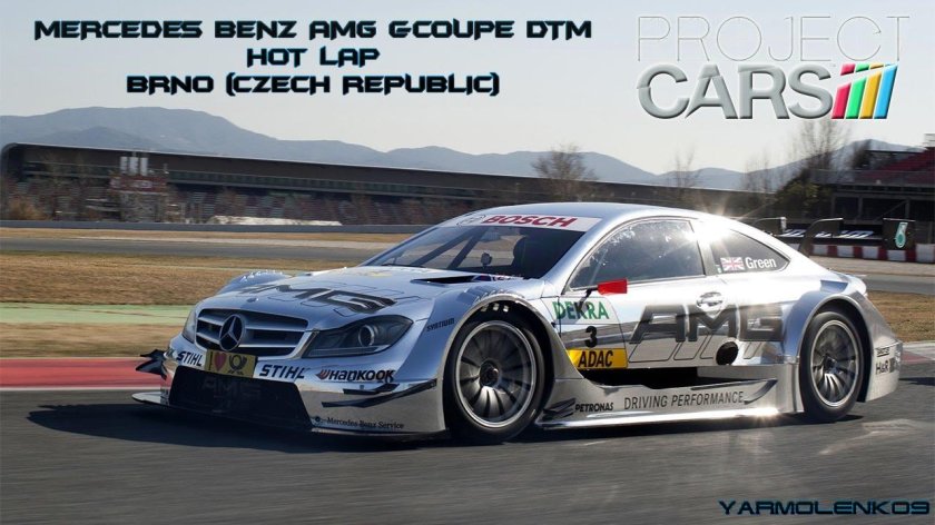 Гоночный Мерседес АМГ