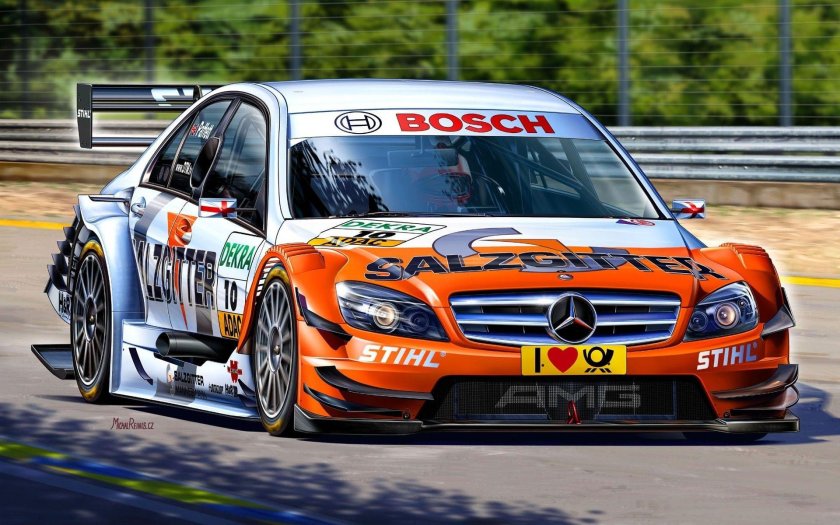 Mercedes Benz c63 Touring car