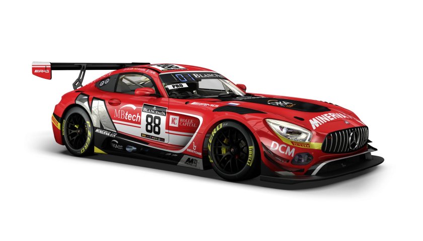 Гоночный Мерседес АМГ