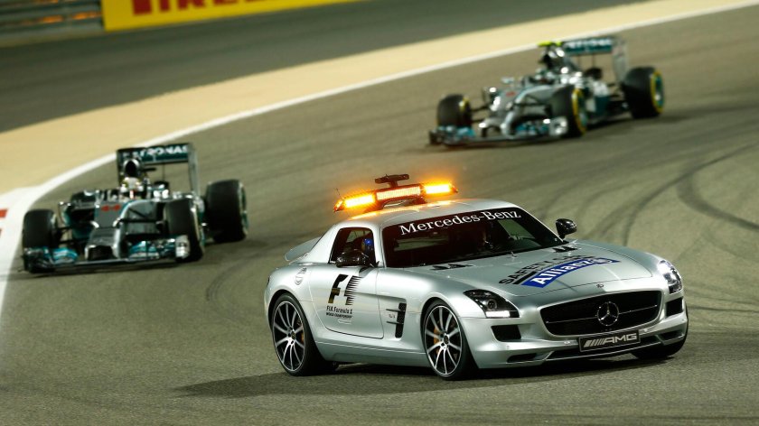 Safety car Mercedes Benz SLS AMG