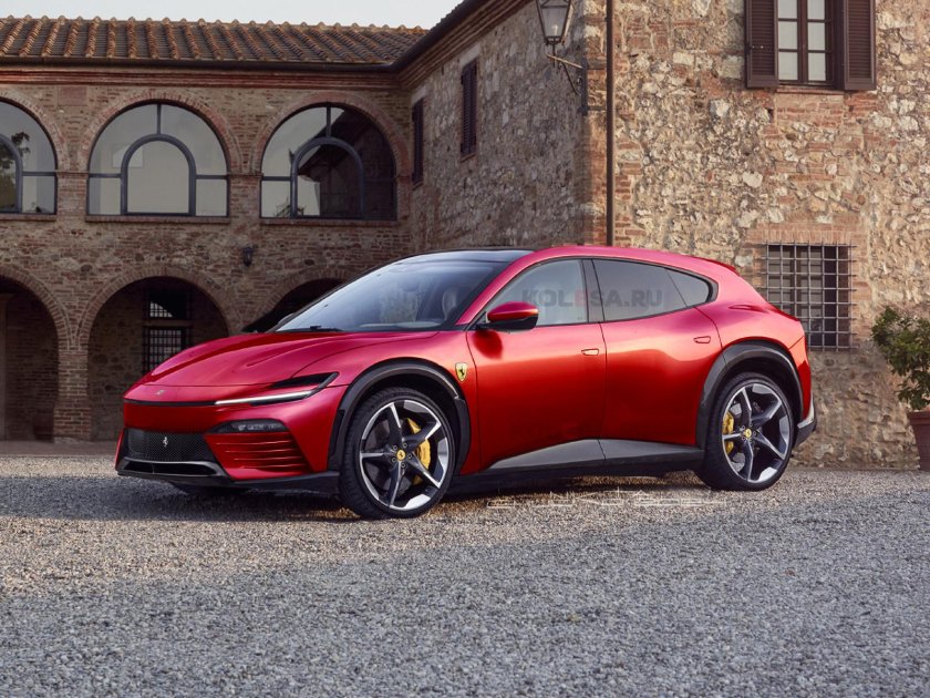 Кроссовер ferrari purosangue