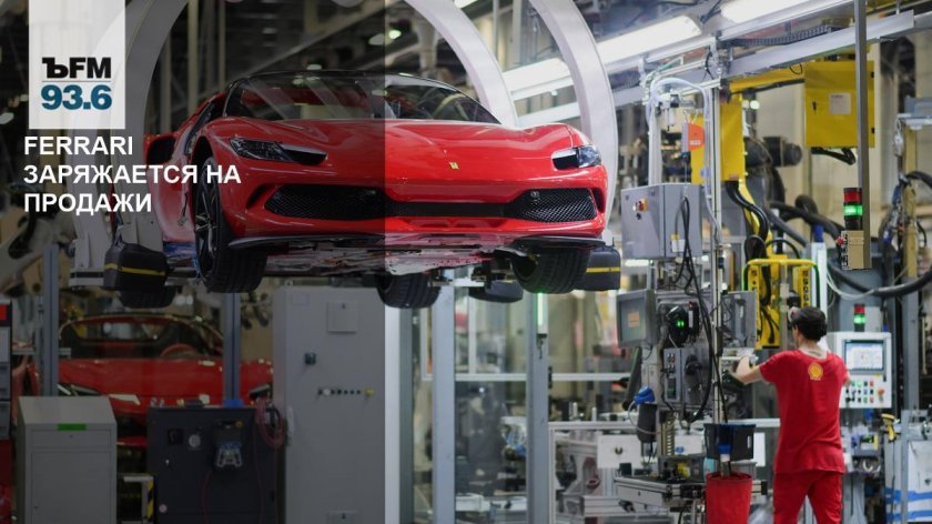 Завод феррари в италии