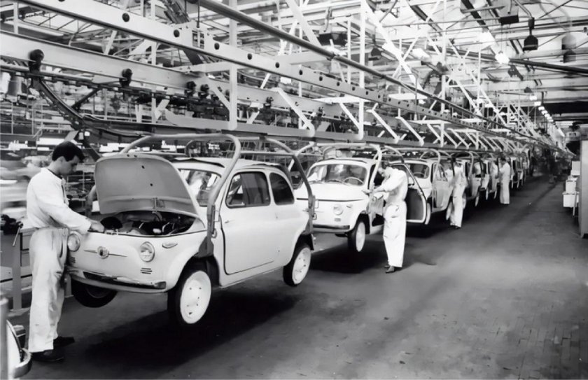 Автомобильный завод Фиат в Турине