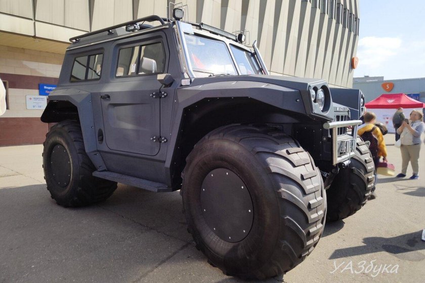 МАЗ ман снегоболотоход