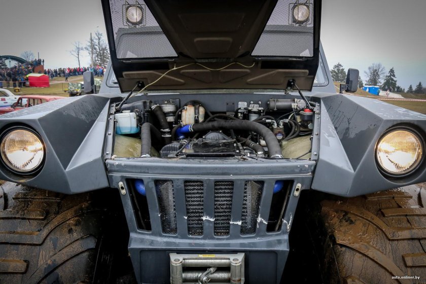 МАЗ ман снегоболотоход