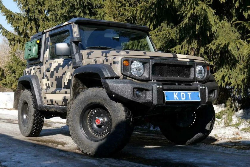 Suzuki jimny тюнинг