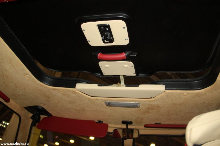 Обшивка потолка уаз буханка 2206