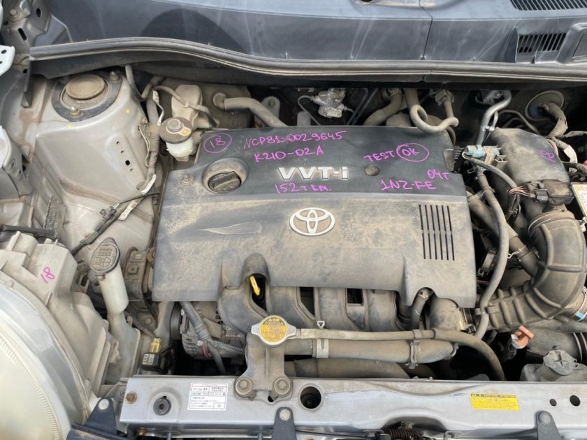 Toyota raum 2000 двигатель