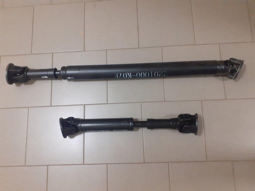 2203000k07e вал карданный передний Hover h3/h5