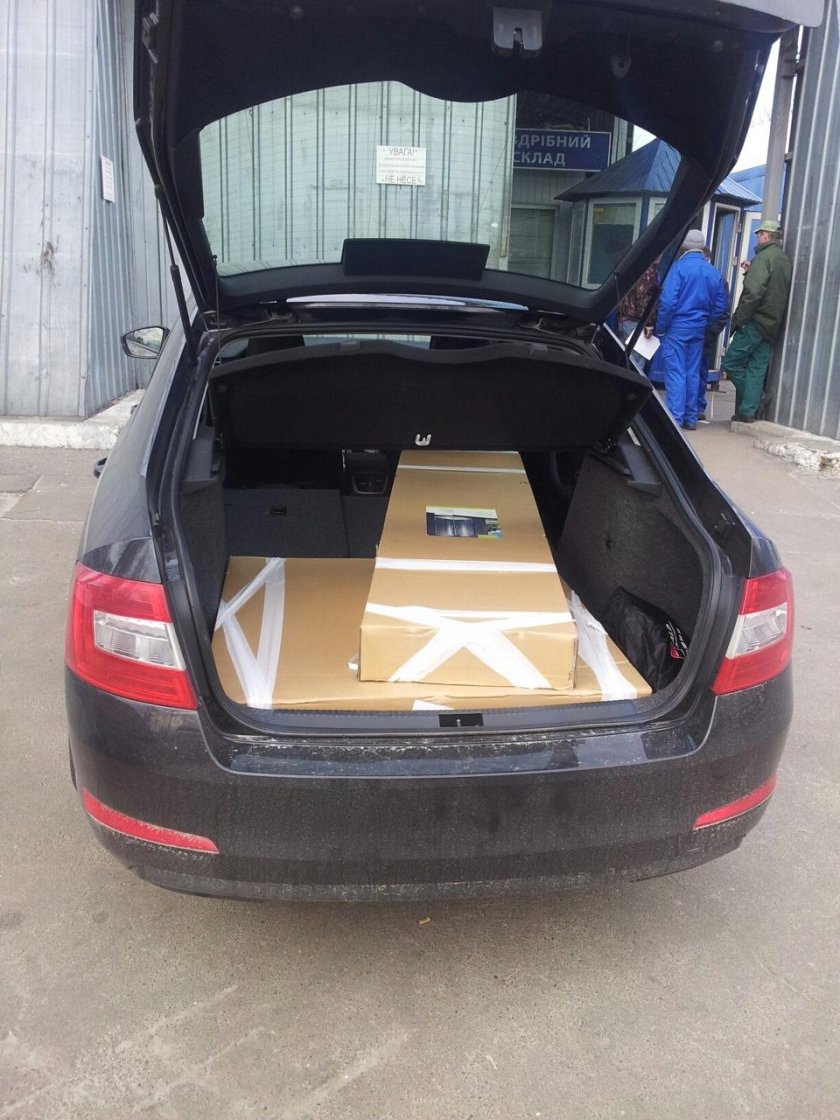 Skoda Octavia 2013 багажник