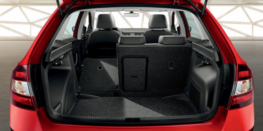 Skoda Rapid Spaceback багажник