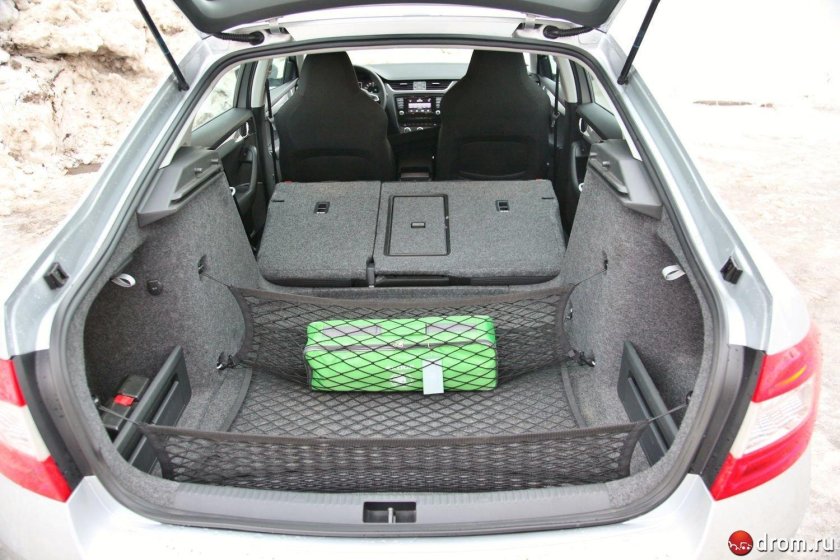 Шкода Рапид 2021 багажник