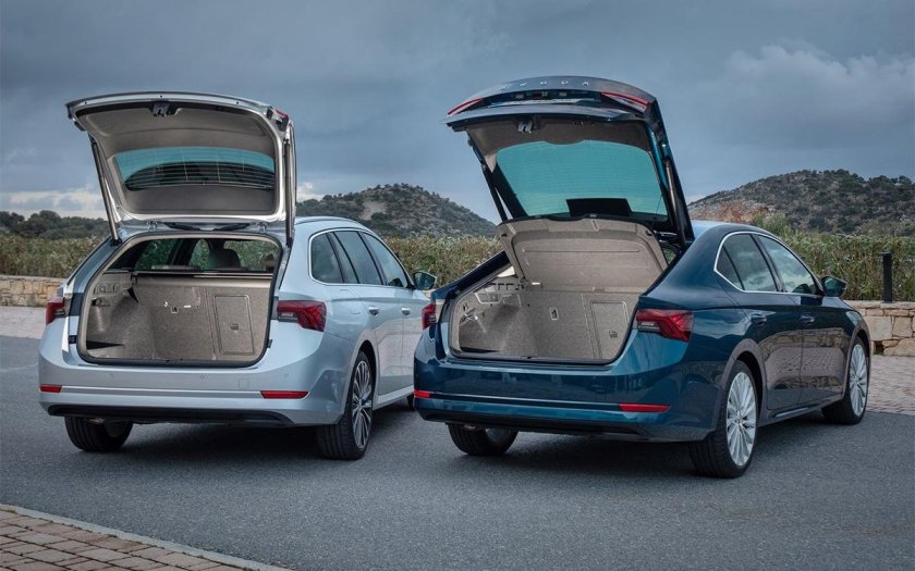 Škoda Octavia 2020 багажник