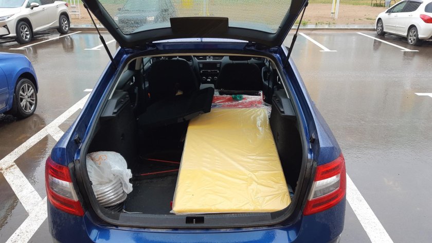 Октавия а7 лифтбек багажник