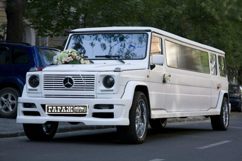 Мерседес Гелик лимузин