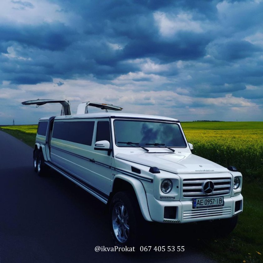 Мерседес гелендваген лимузин