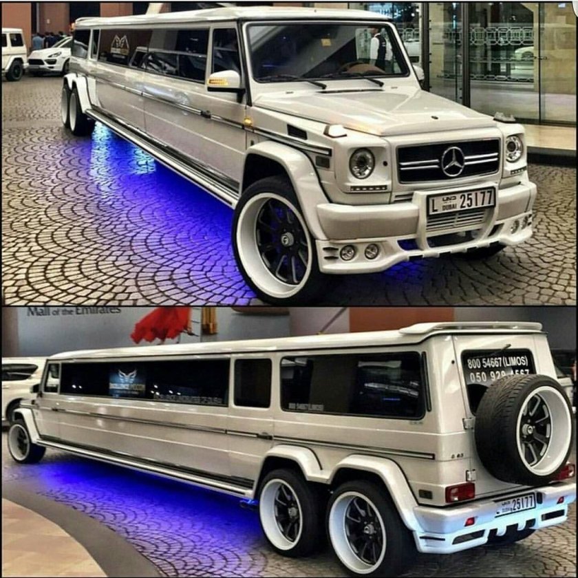 Мерседес Гелик лимузин