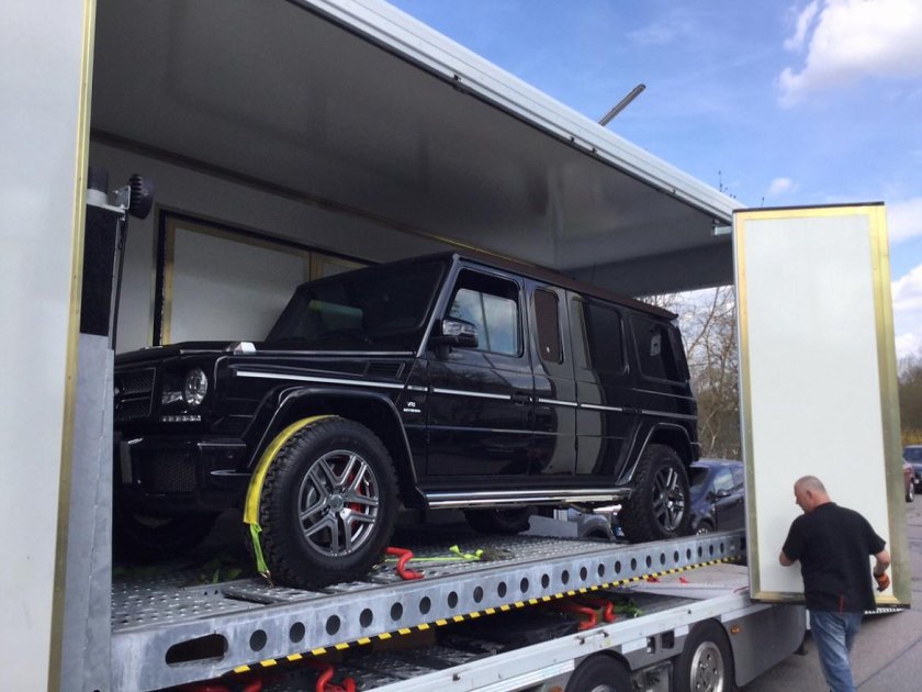 Mercedes-Benz g63 бронированный
