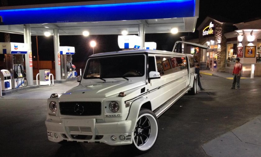 Mercedes-Benz g55 лимузин