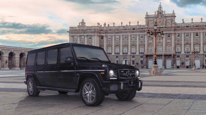 G63 AMG бронированный