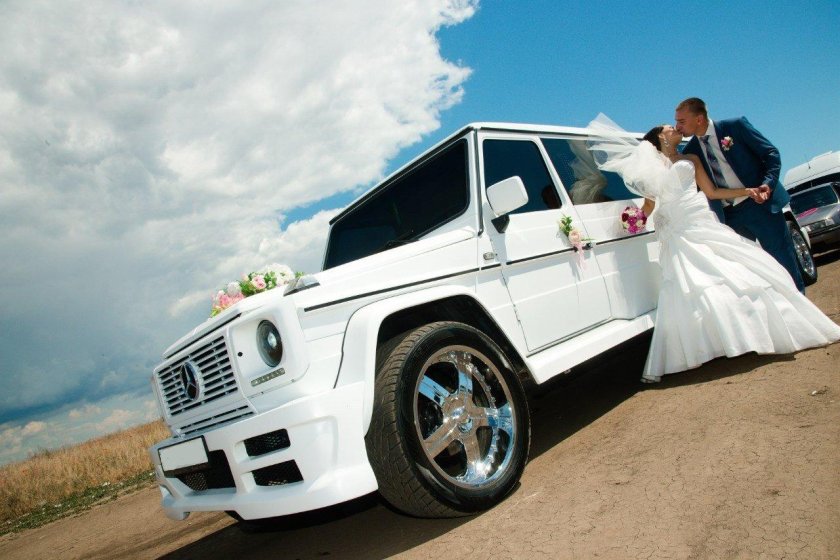 Мерседес Гелендваген лимузин
