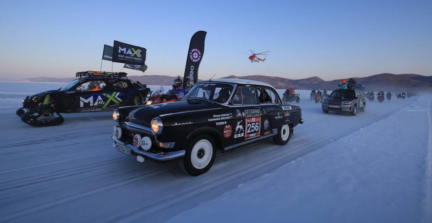 Дни скорости на льду Байкала