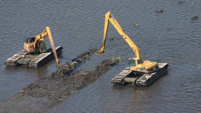 Экскаватор-амфибия Waterking wk150