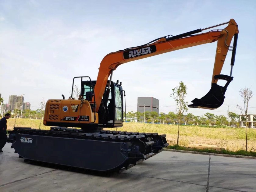 Гусеничные экскаваторы