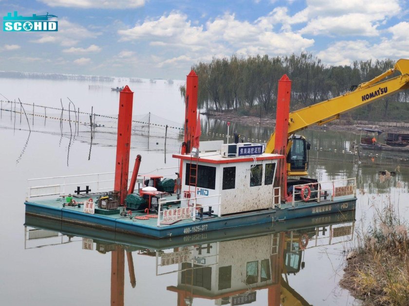 Земснаряд для добычи песка