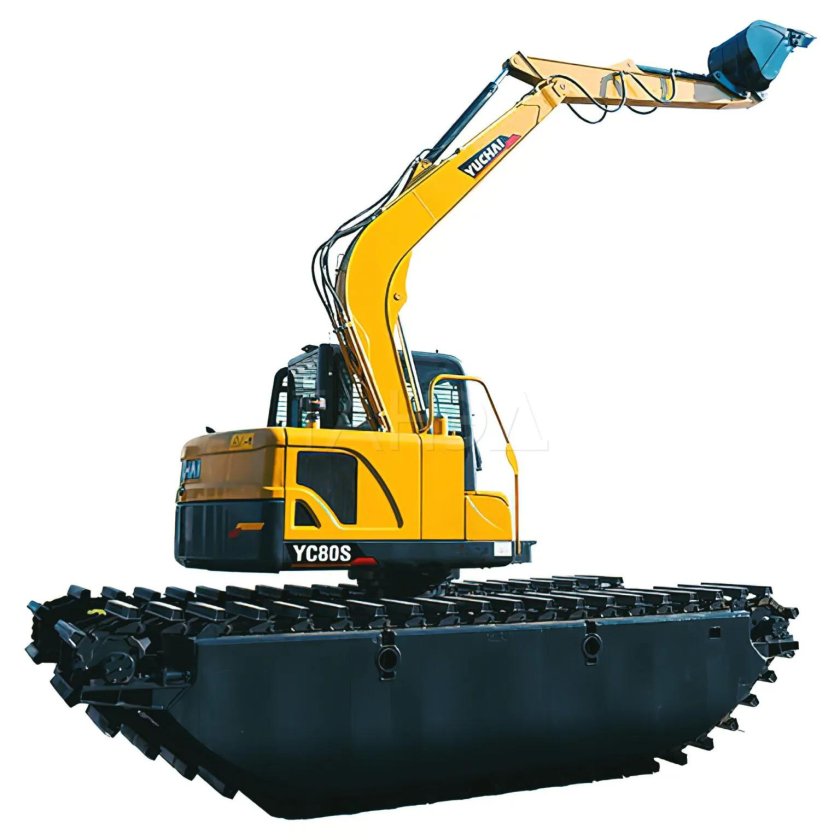 Плавучий экскаватор