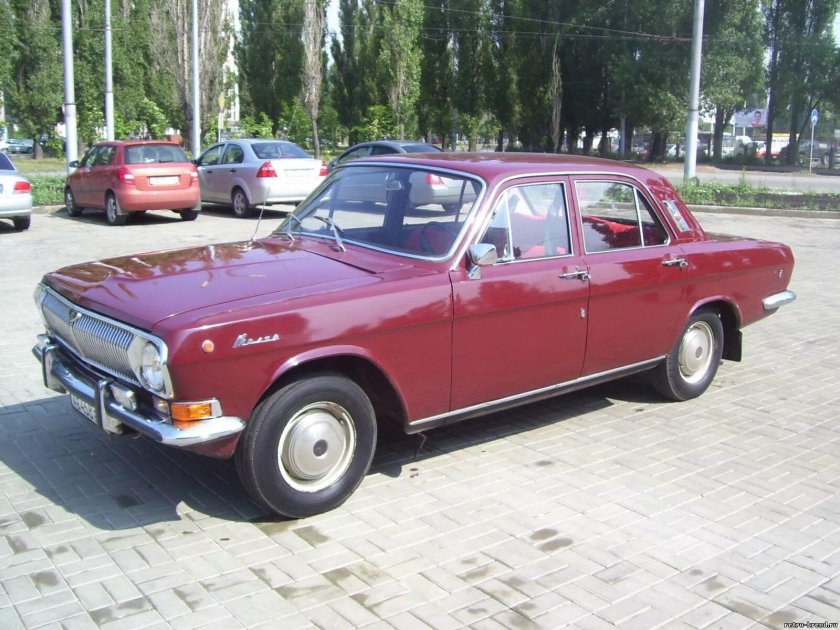 ГАЗ 24 Вишневая