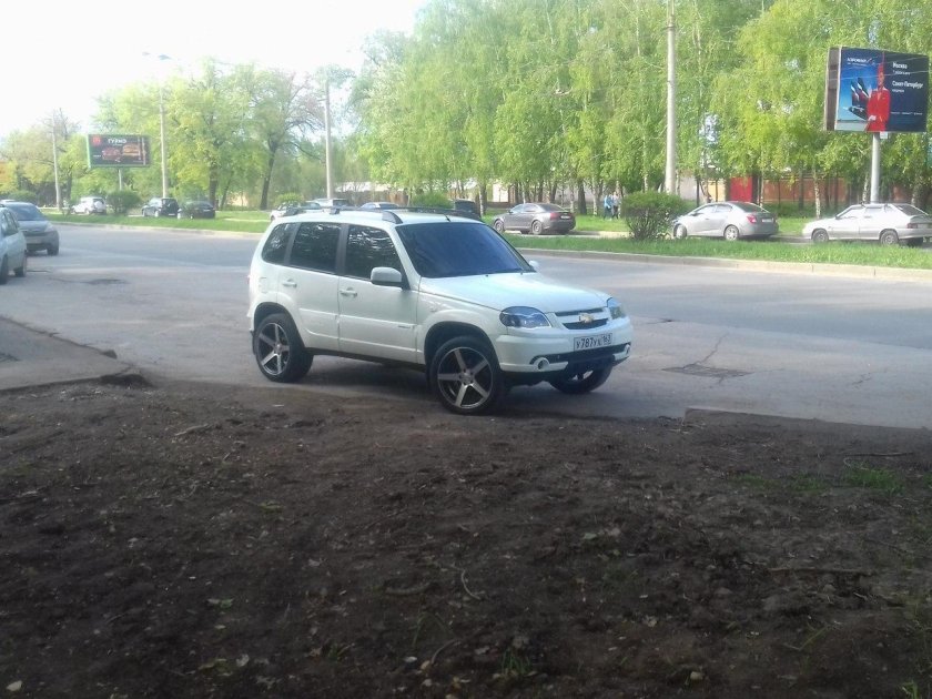 225/55 R18 на Ниве Шевроле