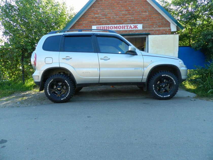 Литье на Шевроле ниву r16