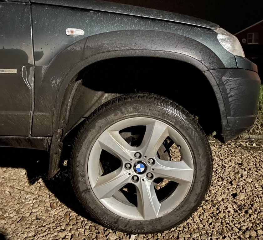 Нива Шевроле на 18 колесах