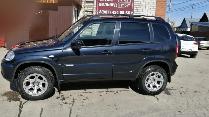 Диски на ниву Шевроле 16