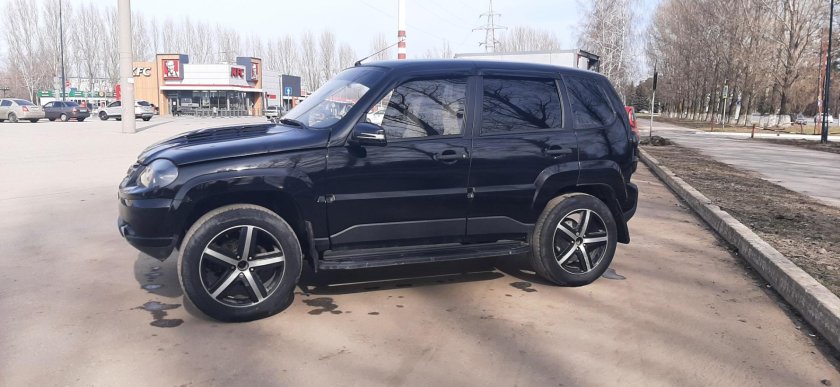 Нива Тревел на 17 колесах