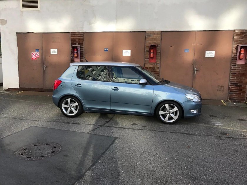 Skoda Fabia на 17 дисках