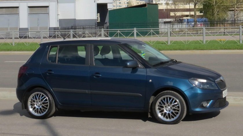 Skoda Fabia 2 диски