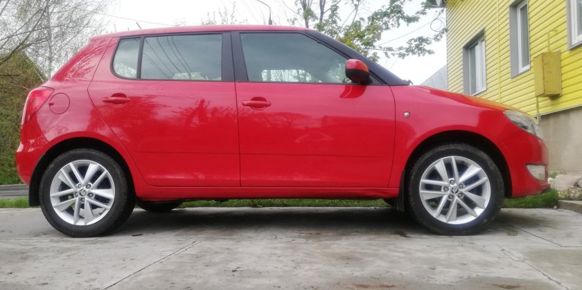 Диски Skoda Fabia r16