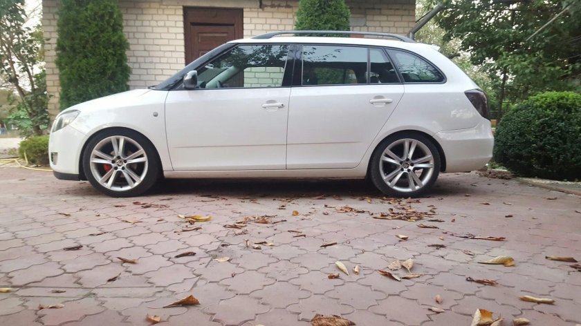 Skoda Fabia на 17 дисках