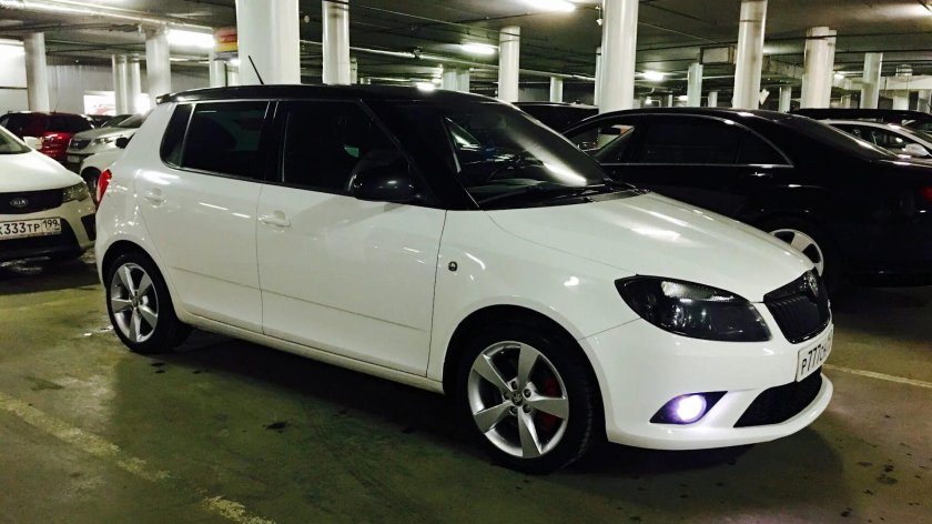 Skoda Fabia на 17 дисках
