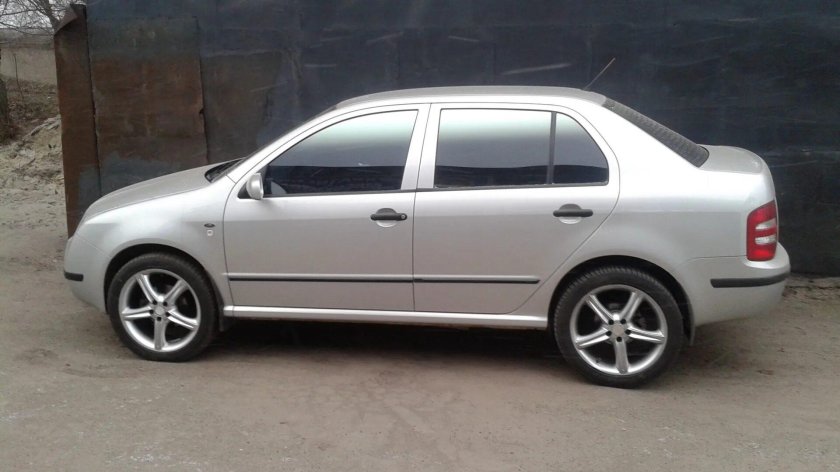 Шкода Фабия 1 на 15 дисках