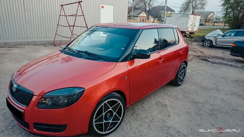 Skoda Fabia на 17 дисках