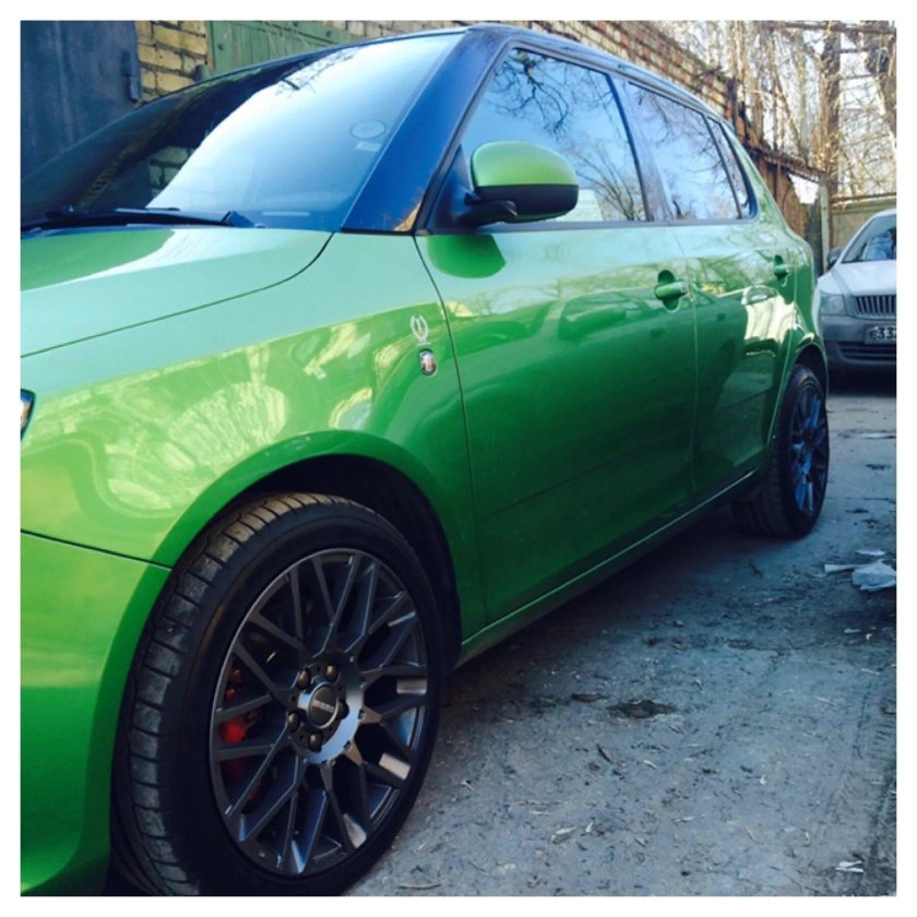 Skoda Fabia на 17 дисках