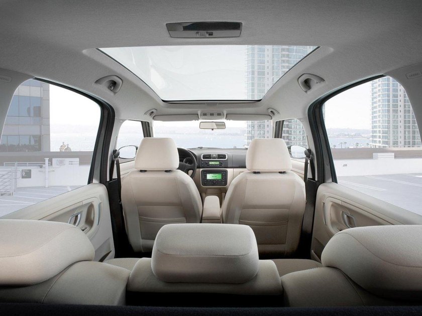 Skoda Roomster салон