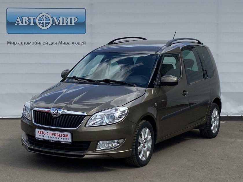 Skoda Roomster 2011 черная