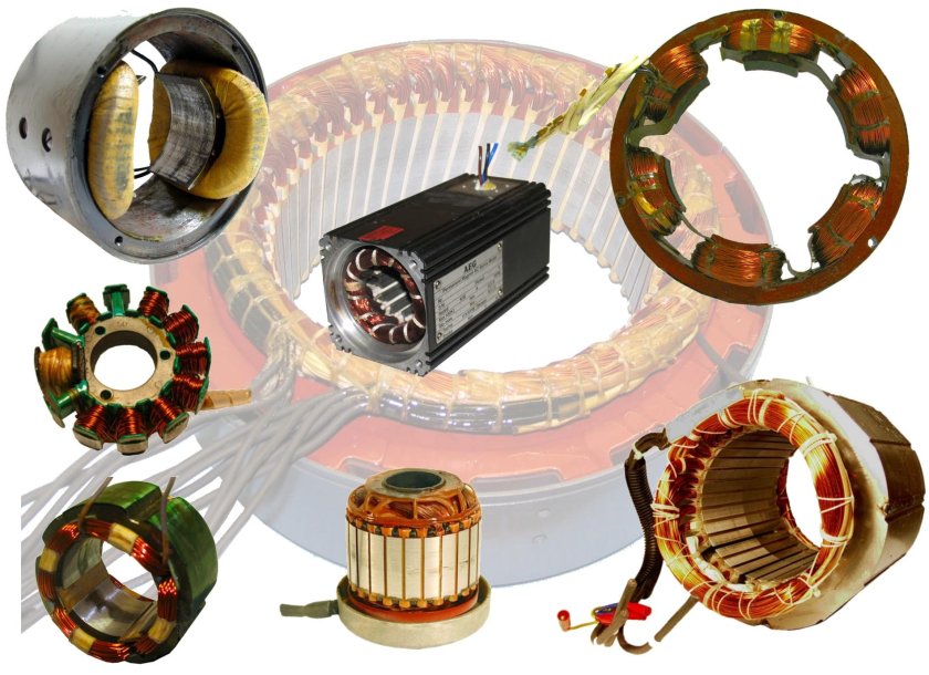 Статор асинхронного электродвигателя